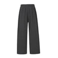 thumbnail image 5 of JCCXIN Girls Active Sweatpants Joggers Athletic Cargo Pants Baggy Straight Leg Drawstring Trousers With Pockets Fall Winter Casual Everyday Wear Soft Street Bottoms,Grey,9-10 Years, 5 of 9