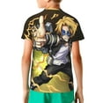 thumbnail image 3 of My Hero Academia Denki Kaminari Kids T-Shirt 3d Printed Graphic T-Shirts Boys And Girls Short Sleeve Shirts For Youth Kids X-Small, 3 of 7