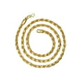 thumbnail image 3 of Mens Gold Chain - Solid Rope Chain - Silver / 10K / 14K, 3 of 7