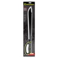 thumbnail image 6 of Kilimanjaro 24 Inch Machete with Serrated Back, Black Finish - 910039, 6 of 6