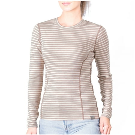 

MERIWOOL Womens Base Layer 100% Merino Wool Midweight Long Sleeve Thermal Shirt