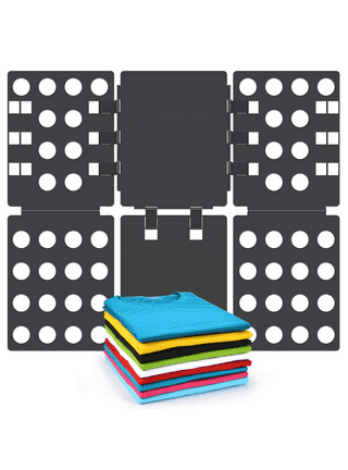 Shirt Folding Board Durable Plastic T-Shirts Clothes Folder 23x27.5inch  Plastic Laundry Clothes Flip Fold Laundry Room Organizer