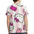 thumbnail image 2 of Hello Kitty T Shirts For Girls Boys, 3d Print Cartoon Graphics T Shirt, Youth Crewneck T-Shirt, Unisex Short Sleeve Top Tees Age 4-16 Years, 2 of 7