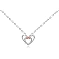 thumbnail image 4 of Easter Basket Stuffers for Granddaughters, Heart Necklace for Teens, Women, Jewelry Gifts from Grandma, Grandpa, Grandparents Infinity Double Heart Pendant Necklace, 4 of 6