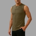 thumbnail image 5 of Mens Athletic Tank Tops Summer Sleeveless Muscle Shirts for Men Casual Lightweight Pullover Crewneck Workout Vests, 5 of 8