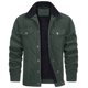thumbnail image 1 of Chaqueta de hombre 2023 nueva chaqueta de pana con solapa de manga larga de felpa suelta e informal para hombre, 1 of 4