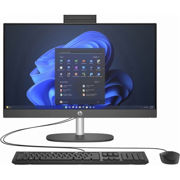 Pc All in One HP ProOne 240 G10, Core Ultra 5 125U (hasta 4.3 Ghz), Memoria de 8GB DDR5, SSD de 512GB, Pantalla de 23.8" LED, Video UHD Graphics, S.O. Windows 11 Home (64 Bits), Color Gris.