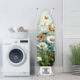 thumbnail image 3 of HELLHERO Flowers Butterfly Ironing Board Cover 15x54 Standard Size Padding Decorative Covers for Ironing Board Padded Iron Cover Daisy Iron Table Cover with Elastic Edge, 3 of 5