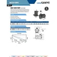 thumbnail image 5 of Little Giant 566407 WGP-95-PW Dual Discharge Direct Drive Submersible Waterfall and Pond Pump, 700 Watts, 4,280 GPH, 5 of 7