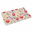 thumbnail image 2 of Spring Tulip Door Mat&nbsp;Indoor Outdoor Entrance, Non Slip Rug for Kitchen Bathroom Entryway Rug, Summer Floral Botanical Elegant Washable Doormat Floor Mat for Office Home Decor 20x31.5 Inch, 2 of 8