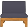 thumbnail image 5 of vidaXL 6 Piece Garden Lounge Set with Cushions Solid Acacia Wood, 5 of 5