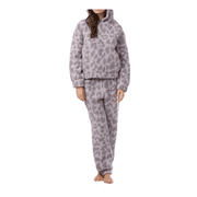 Splendid Women's 2-Pc. Printed Hooded Jogger Pajamas Set, Small