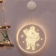 thumbnail image 1 of Luces navideñas 3D Luces colgantes Decoración de la habitación Modelado Dormitorio Decoración navideña Luces de cadena para ventana 16 cm JM, 1 of 4