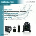 thumbnail image 6 of Half Off Ponds Aqua Pulse Submersible Pond Pump for Waterfalls, 1200 GPH, 33 ft Cord, 6 of 8