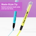 thumbnail image 5 of Sharpie Clear View Highlighter with See-Through Chisel Tip, Yellow, 2 Count, 5 of 9