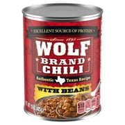 WOLF BRAND Chili With Beans, 15 oz Can