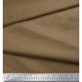 thumbnail image 3 of Soimoi Brown Poly Georgette Fabric Geometric Abstract Print Fabric by the Yard 42 Inch Wide, 3 of 3