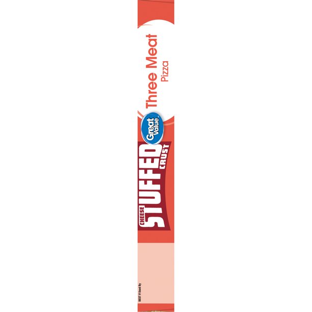 Great Value Stuffed Crust 3 Meat Pizza, Tomato Basil Garlic Sauce