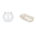 thumbnail image 1 of Bandeja Transparente Para Pecera Pequeña, Ideal Para Mesa De Oficina, Decoración Del Hogar, Plantas Y Servicio De Comida, Tocador De Baño, Cafetería De Frutas, Almacenamiento De Cosméticos., 1 of 8
