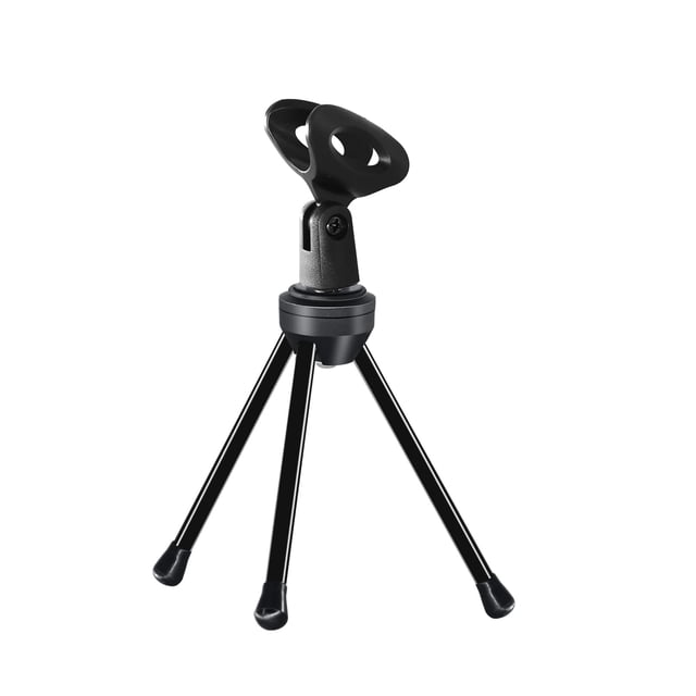 Soporte de micrófono de escritorio SUUNTOK, trípode plegable con clip para micrófono