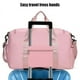 thumbnail image 4 of Bolsa de gimnasio de separación seca y húmeda, tela Oxford de gran capacidad | Bolsa de viaje con compartimento de zapatos con múltiples bolsillos | Correa ajustable | Bolso deportivo ligero de, 4 of 6