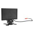 thumbnail image 2 of 7in Car Reversing Monitor 12 to 24V 170 Degree Wide Angle Color LCD HD Two Way Video Input for Truck Trailer Van Vehicles Round Camera, 2 of 5