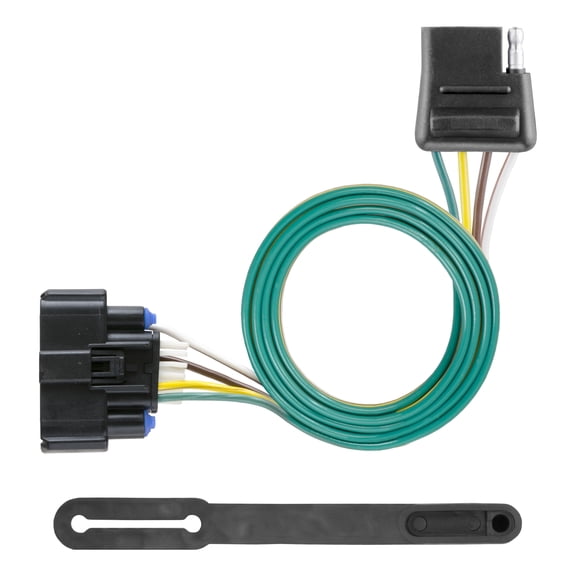 CURT 56394 Vehicle-Side Custom 4-Pin Trailer Wiring Harness, Select Chevrolet Traverse