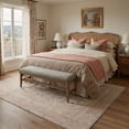thumbnail image 4 of GENIMO 2'x7' Runner Rug, Washable Non Slip Soft Vintage Persian Hallway Runner for Kitchen Entryway Laundry Room, Blush Beige, 4 of 6