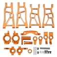 thumbnail image 2 of Ensemble de Direction de Bras de Suspension RC, Kit de Pièces de Rechange en Métal Absorptio RC en Alliage d'Aluminium à Haute Résistance Compatible pour ZD Racing 10 1/10, 2 of 8