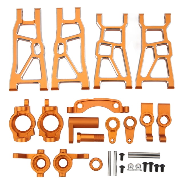 Kit de piezas de actualización de metal RC, kit de piezas de actualización RC Juego de conjunto de dirección de brazo de suspensión RC Piezas de actualización de metal RC para ZD Racing Eficiencia maximizada