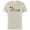 Natural, variant on Festive Fill Logo Christmas Holiday Family Trip - Short Sleeve Cotton T-Shirt for Adults - Customized-Black