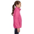 thumbnail image 3 of Youth 8 oz. Full-Zip Fleece - CHARITY PINK - M, 3 of 3