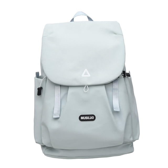 Mochila de viaje ligera de nailon para portátil, ideal para mujeres, hombres, niñas y niños, para senderismo. Azul claro