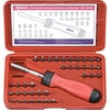 Genius Tools 37PC Ratcheting Screwdriver & Bit Set - SC-237M