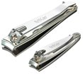 thumbnail image 1 of firiKer Nail Clipper SetPremium Stainless Steel Fingernail and Toenail Clipper Cutters with Nail File Sharp Effortless Nail Clippers Set for Men WomenSilver, 1 of 1