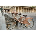 thumbnail image 2 of Blaustein, Alan 14x11 White Modern Wood Framed Museum Art Print Titled - Paris Cycles 2, 2 of 4