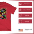 thumbnail image 4 of Tee Hunt Dean Russo Cute Dog T-Shirt Only Person Who Understands Me Men's Tee, Red, Medium, 4 of 5