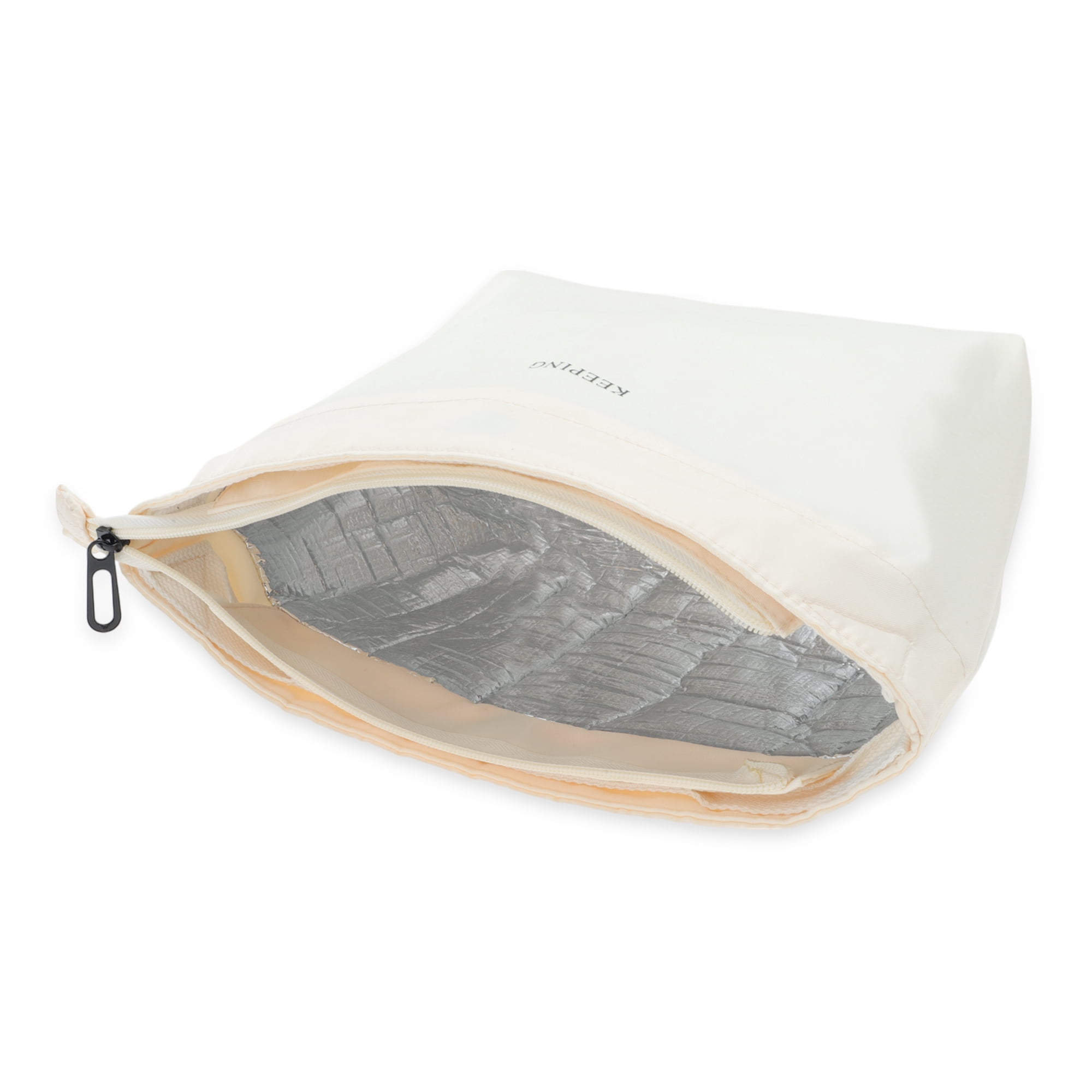 Unique Bargains Hand-held Lunch Bag 1 Pc Apricot