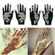 thumbnail image 3 of 2025 New Professional Henna Stencil Temporary Hand Tattoo Body Art Sticker Template Wedding Tool Flower Tattoo Stencil, 3 of 4