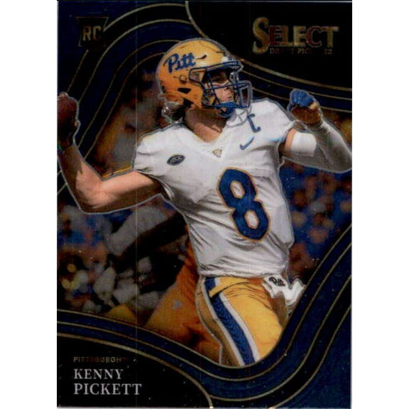 NFL 2022 Panini Select Draft Picks Blue Kenny Pickett Trading Card #121 (Rookie)