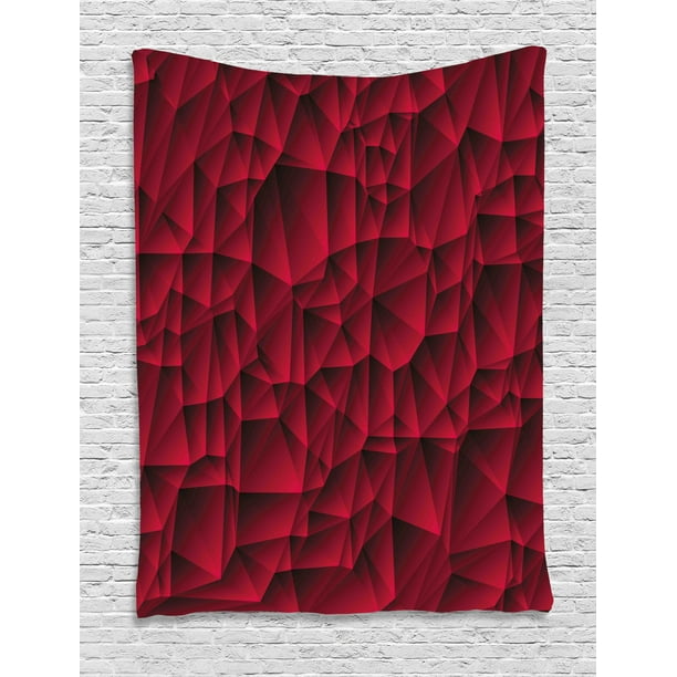 Maroon wallpapers hd backgrounds, images, pics, photos free download Maroon Decor Tapestry, Modern Geometric Contemporary Art Wave Like