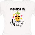 thumbnail image 4 of Inktastic Hawaiian Party Pineapple Girls Long Sleeve Baby Bodysuit, 4 of 5