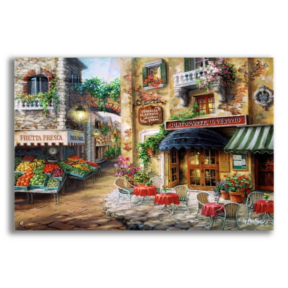 Epic Art 'Buon Appetito' by Nicky Boehme, Acrylic Glass Wall Art, 36"x24"