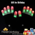 thumbnail image 3 of 2-Pack Children's Light Gloves, Kids Finger Lights Flashing LED Warm Mittens, 3 of 5