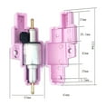 thumbnail image 2 of Chauffage de Stationnement Pompe à Carburant Couvercle de Protection Étui Étanche Réduction du Bruit Couvercle Insonorisé pour Pompe Doseuse Diesel Chauffage de Stationnement Camion Marin, 2 of 7