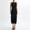 Black, variant on jtjvou Womens Elegant Dress Knit Sleeveless Summer Button Bodycon Office Work Business Casual Solid Dresses White S