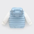 thumbnail image 6 of Diufon Babys Girls Boys Winter Vest Cute Sleeveless Jackets Solid Color Casual Warm Hoodies Tops, 6 of 6