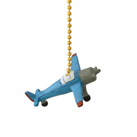Giftcraft Airplane Ceiling Fan Pull Blue Walmart Com