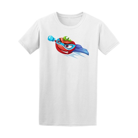 Flying Tomato Cartoon Tee Men's -Image by Shutterstock