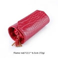 thumbnail image 4 of mmirethe Présentoir Boîte de Rangement pour Boucles d'Oreilles Rouleau Boîte à Bijoux Accessoires de Magasin Multifonctionnels Gain de Place Rouge, 4 of 6